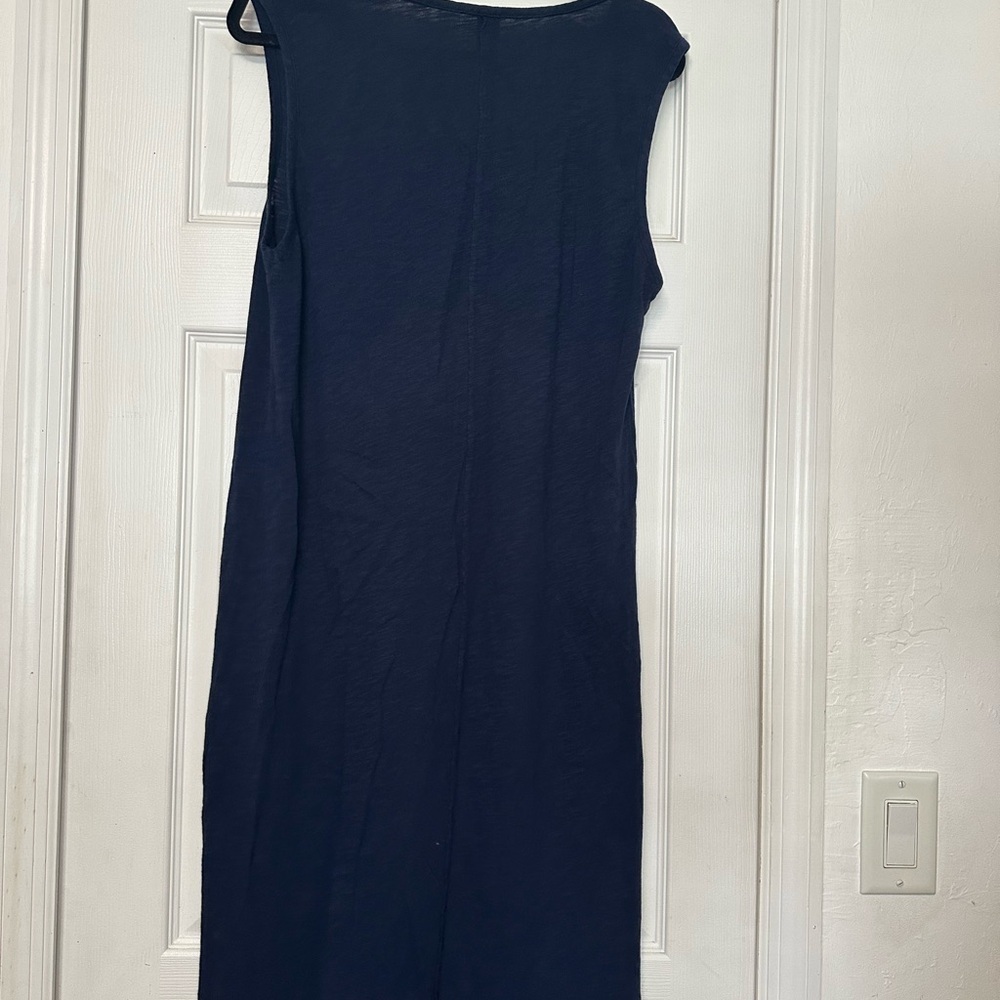 Bobi Heathered Blue Dress - Picture 6 of 6